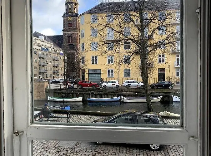 Christianshavn Canalside Luxury Lägenhet Köpenhamn